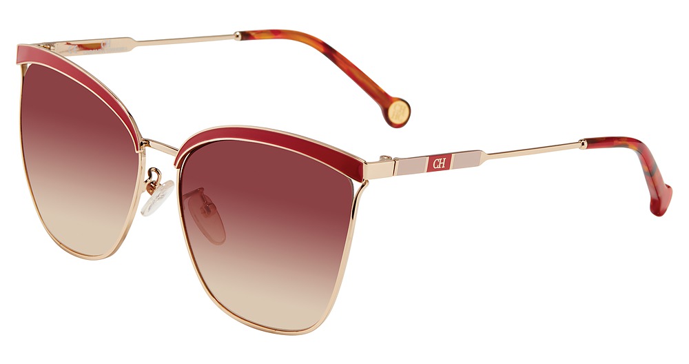 Carolina Herrera SHE151 cateye sunglasses in Red 0357