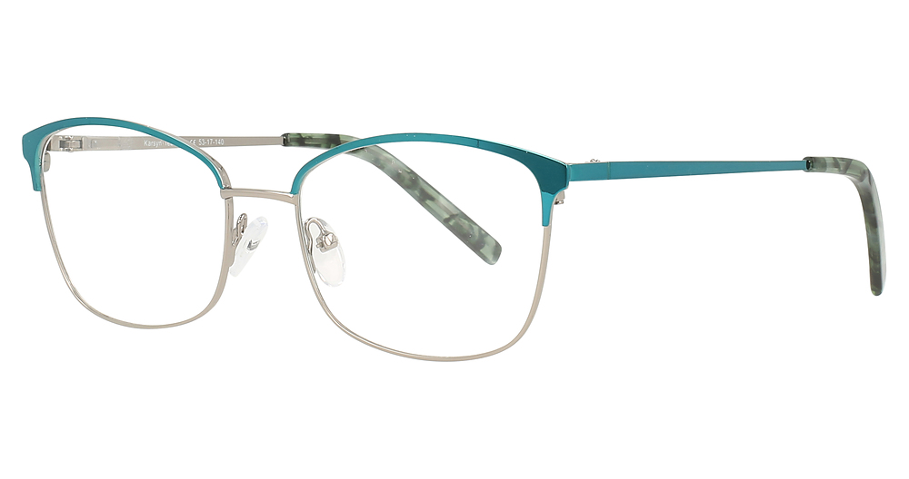 Teal/Gun