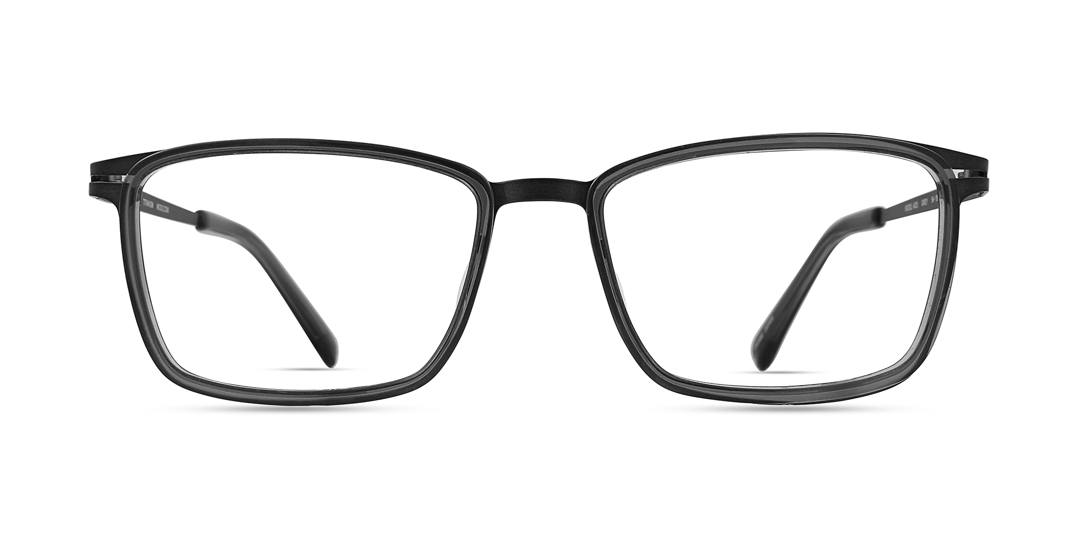 Modo 4523 rectangle eyeglasses in Grey/Gunmetal