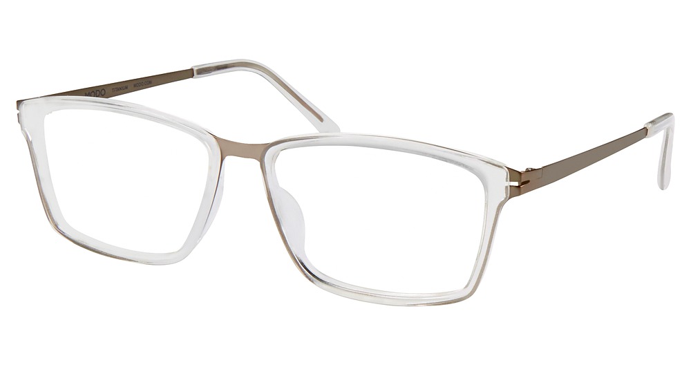 Modo 4511 Global Fit cateye eyeglasses in Crystal Gunmetal