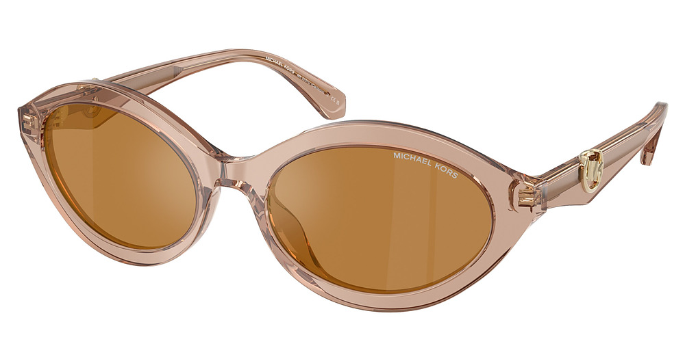 TAN TRANSPARENT / GOLD MIRROR