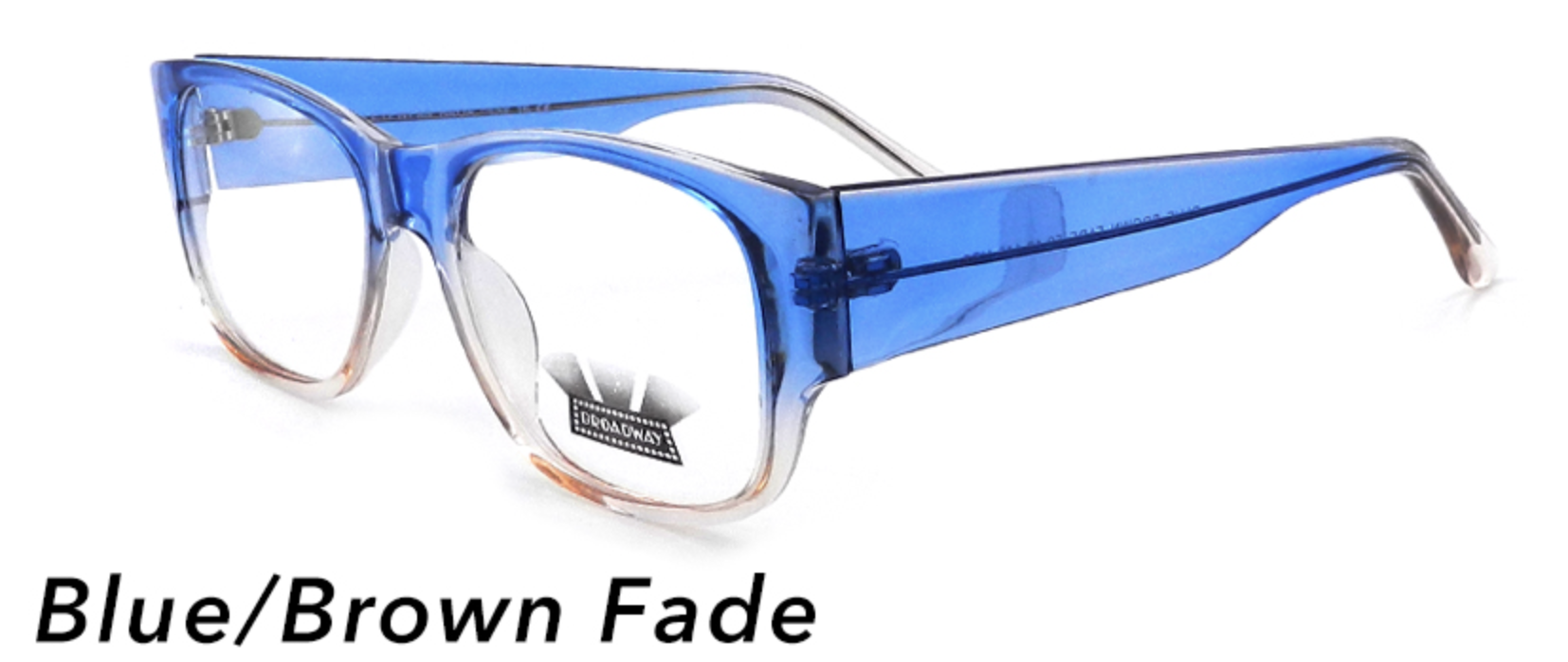 BLUE BROWN FADE