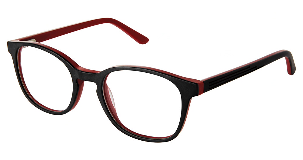 MATTE BLACK RED