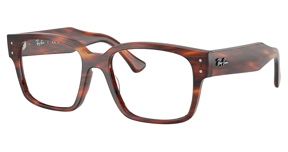 Ray-Ban RX7256F #N/D eyeglasses in Striped Havana