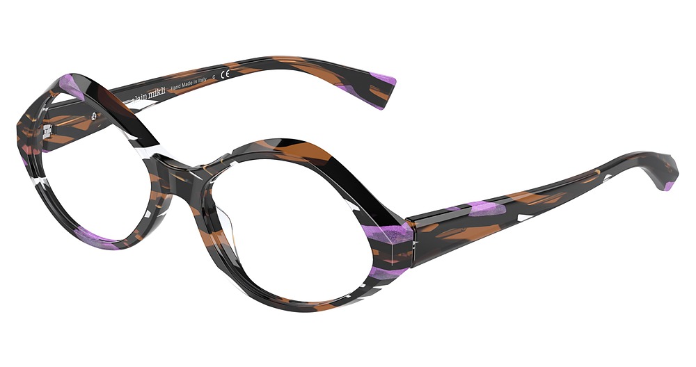 VIOLET BROWN STAINED GLA