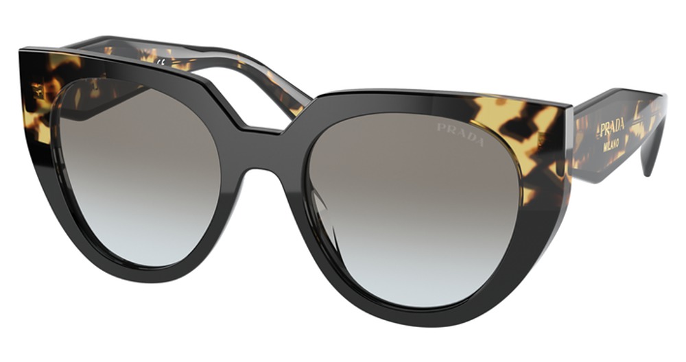 BLACK/MEDIUM TORTOISE / GREY GRADIENT