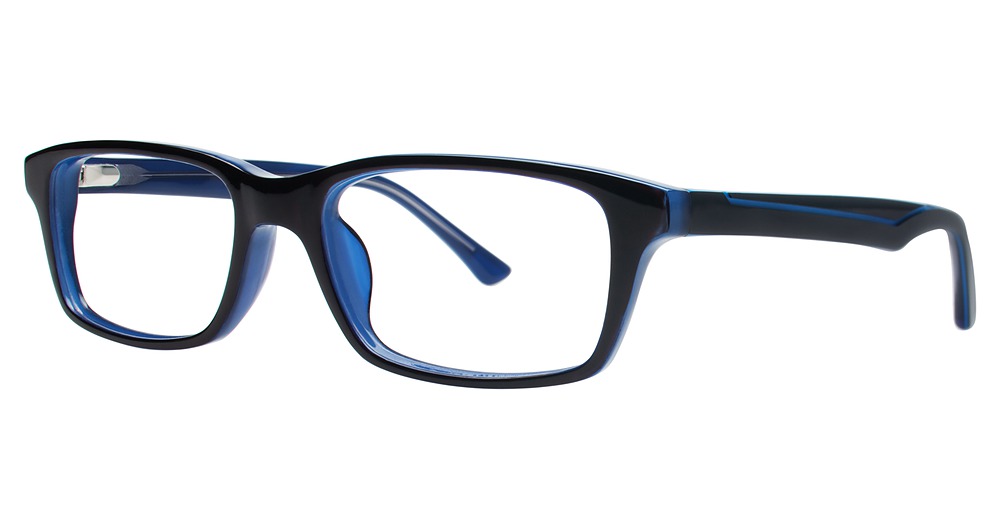 black/blue