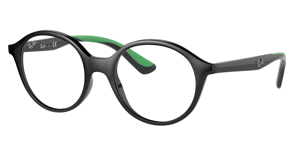 Ray-Ban RY1606 round eyeglasses in Black