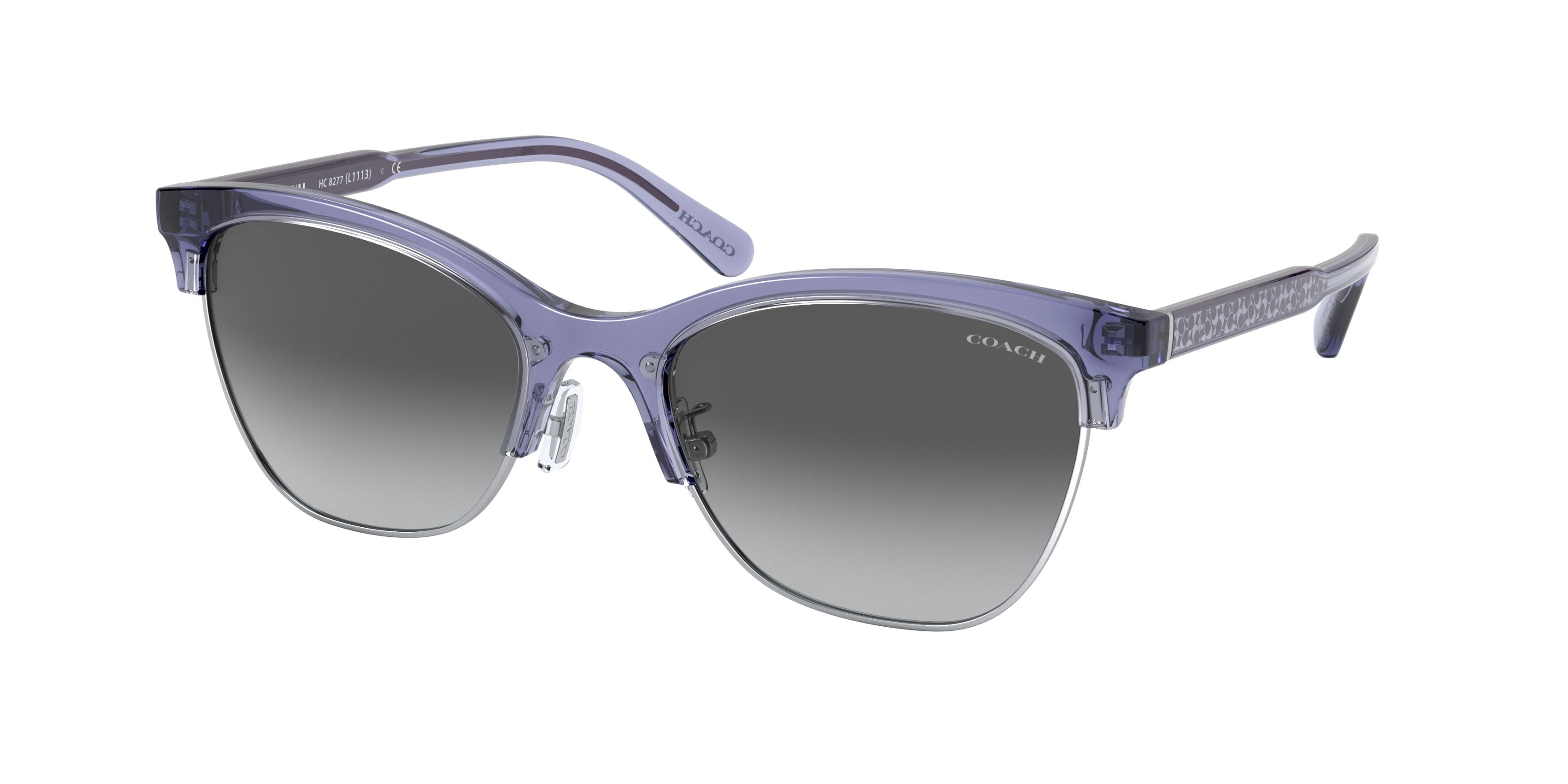 TRANSPARENT LILAC / SILVER