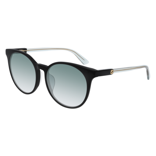 Gucci GG0488SA round sunglasses in Black