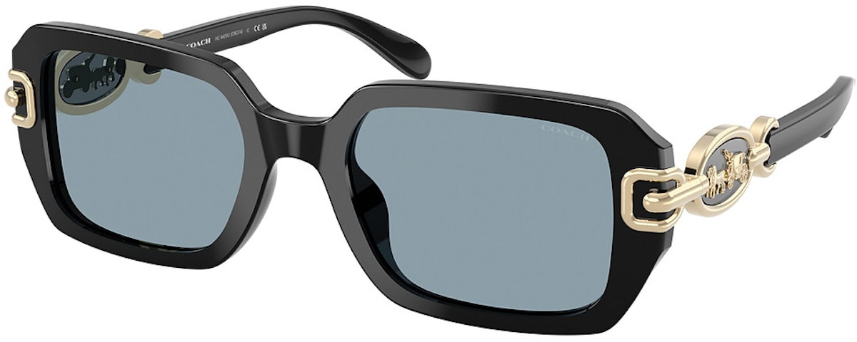 BLACK / BLUE SOLID