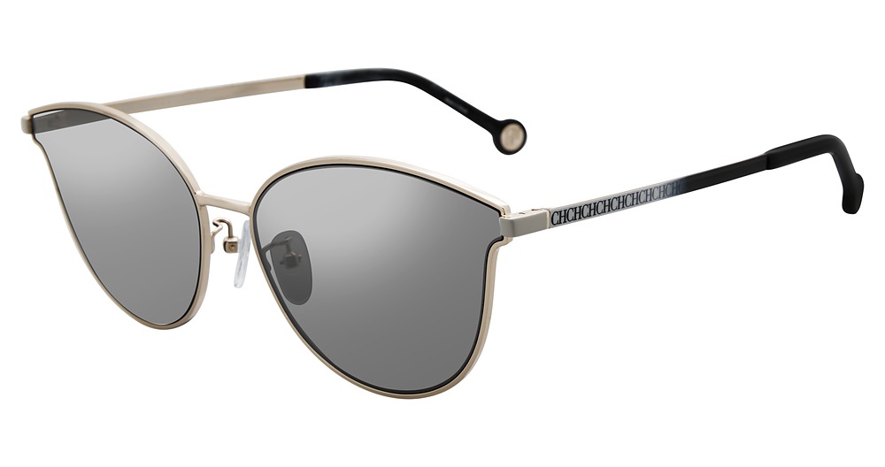 Carolina Herrera SHE104 cateye sunglasses in Gold White 300 X