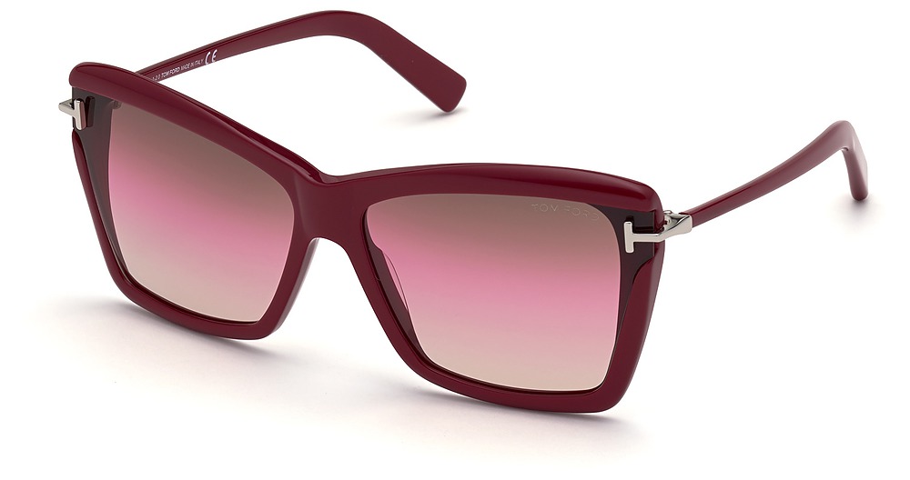 shiny bordeaux / gradient brown