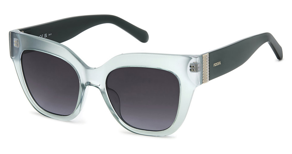 GREEN / DARK GREY SHADED