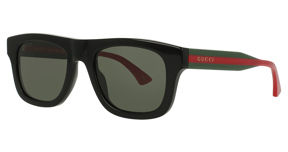 Gucci GG1991S rectangle eyeglasses in Black