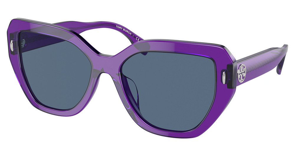 TRANSPARENT PURPLE / DARK BLUE