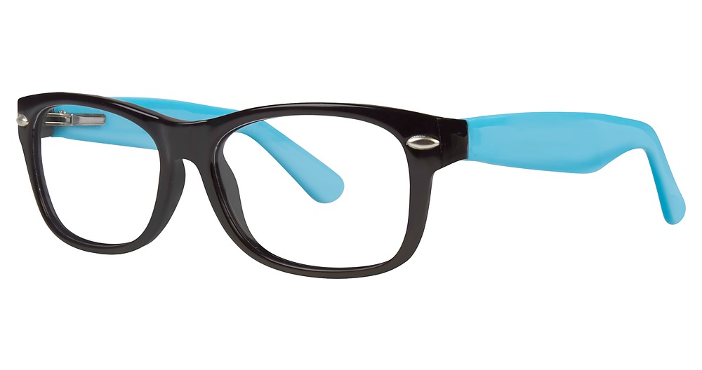 black/blue