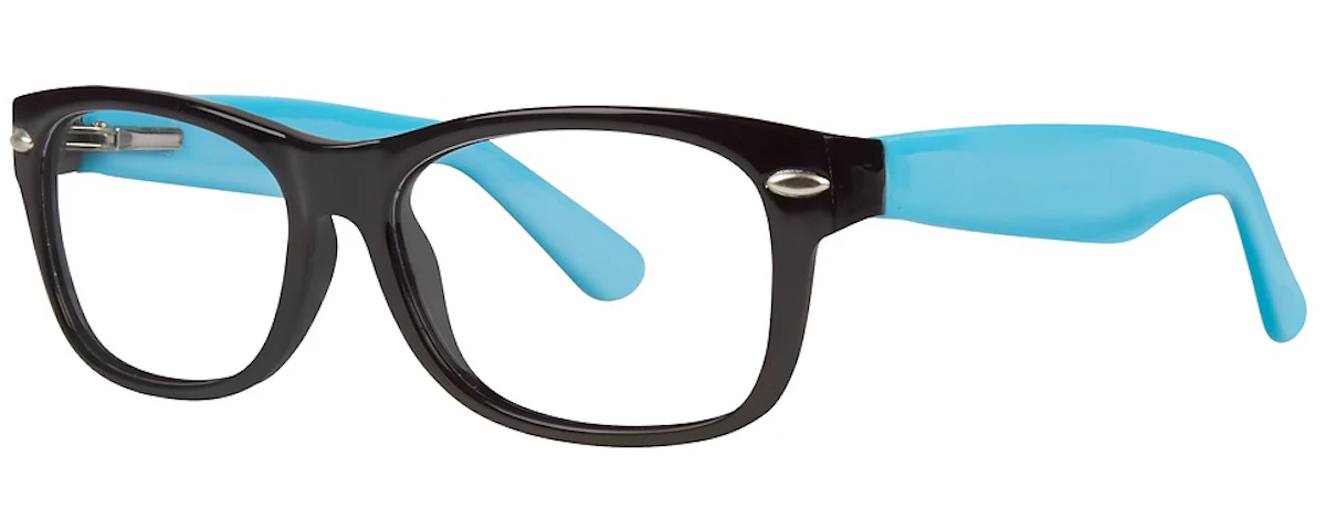 black/blue