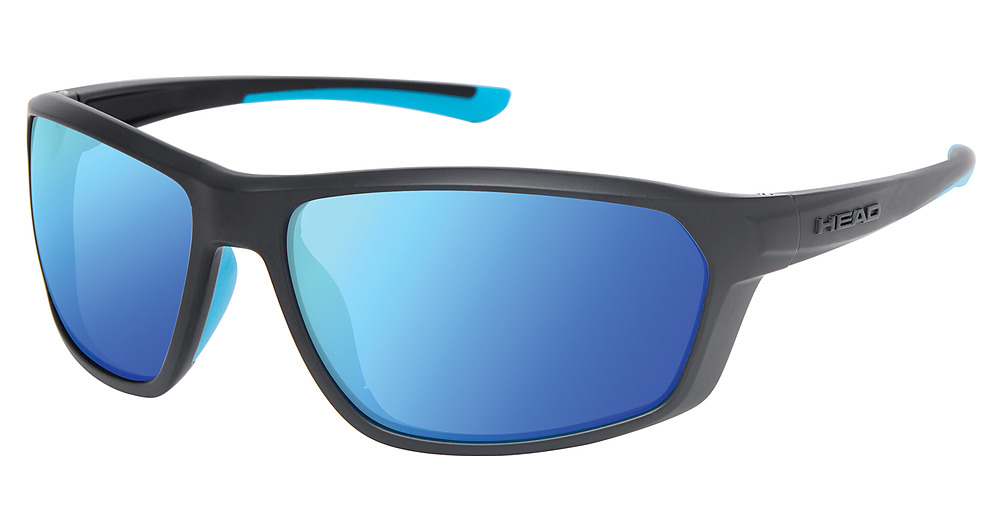 Black / Grey Polarized with Icy Blue Revo