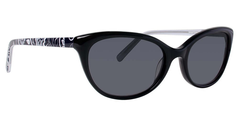 Midnight Paisley / Solid Smoke Polarized