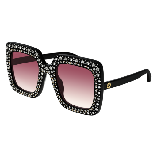 Gucci GG0148S cateye sunglasses in Black