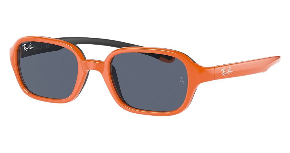ORANGE ON RUBBER BLACK / DARK GREY