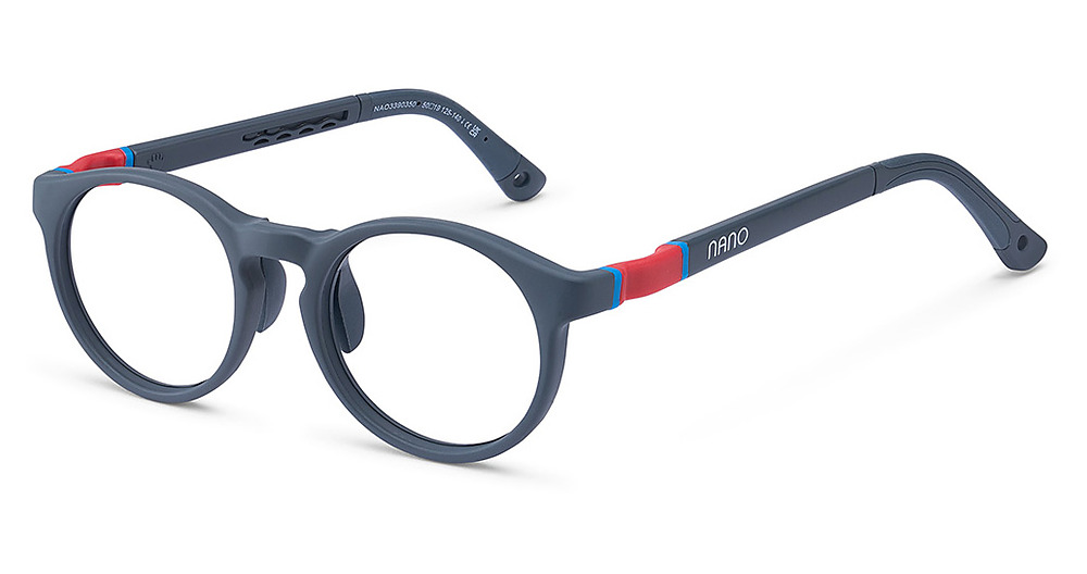 GREY RED BLUE
