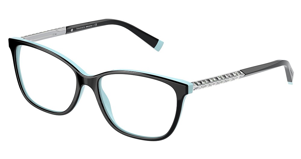 BLACK ON TIFFANY BLUE