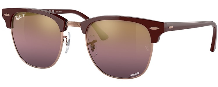 BORDEAUX ON ROSE GOLD / RED MIRROR POLAR