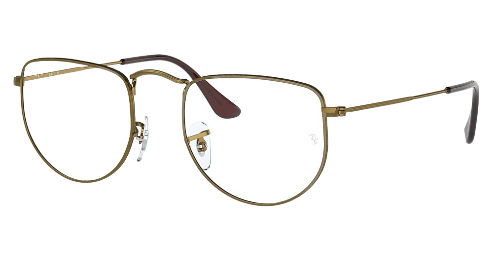 Ray-Ban RX3958V ELON irregular eyeglasses in Antique Gold