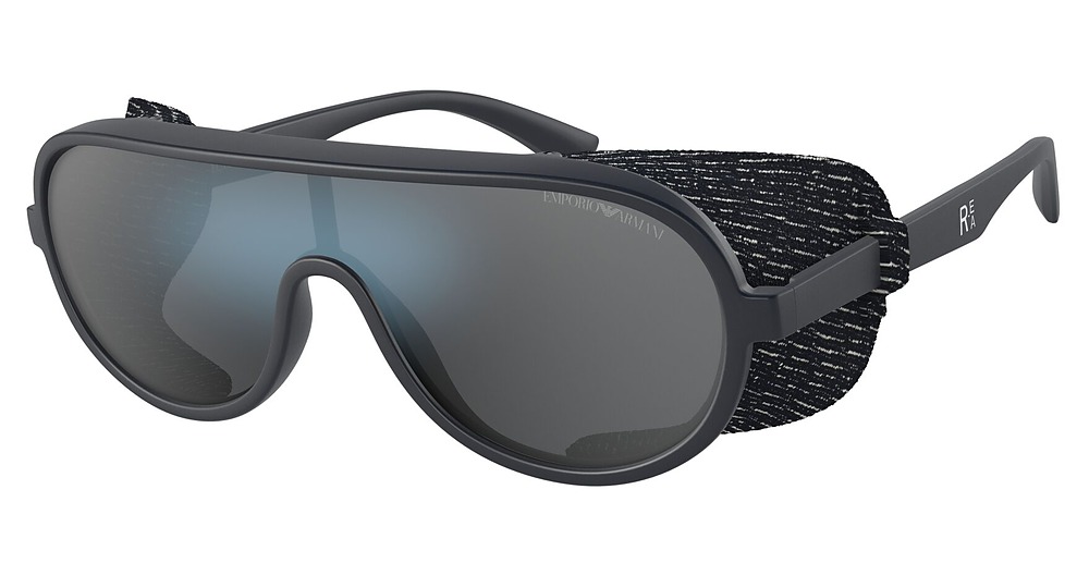 MATTE BLUE / GREY MIRROR BLACK