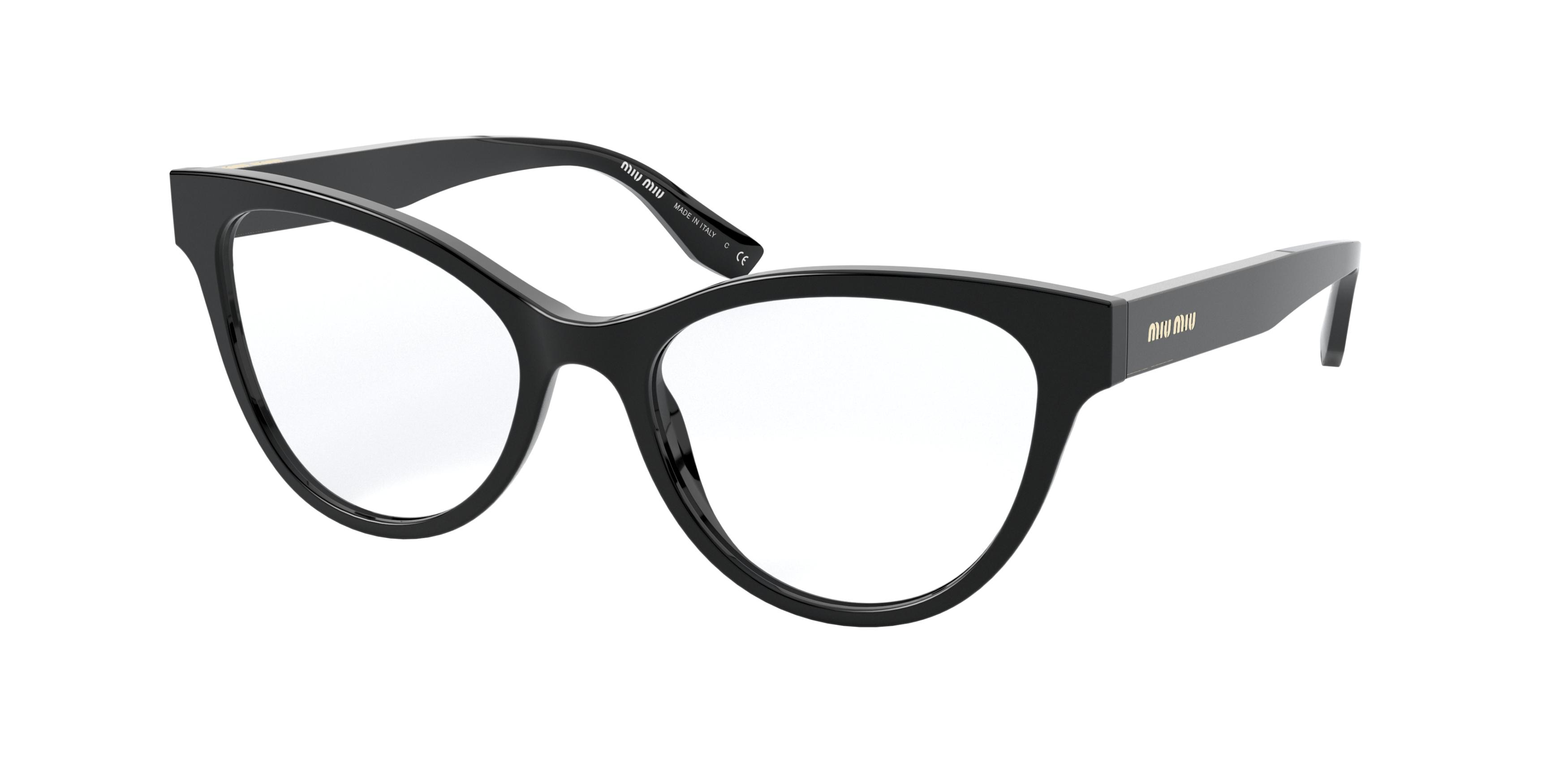 Miu Miu MU 01TV square eyeglasses in Black