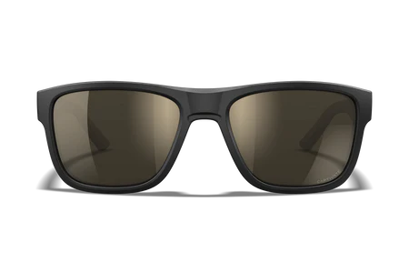 MATTE BLACK W/TAN / CAPTIVATE NON-POLAR TUNGSTEN MIRROR