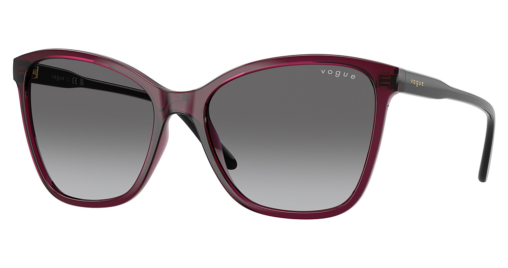 TRANSPARENT CHERRY / GRADIENT GREY