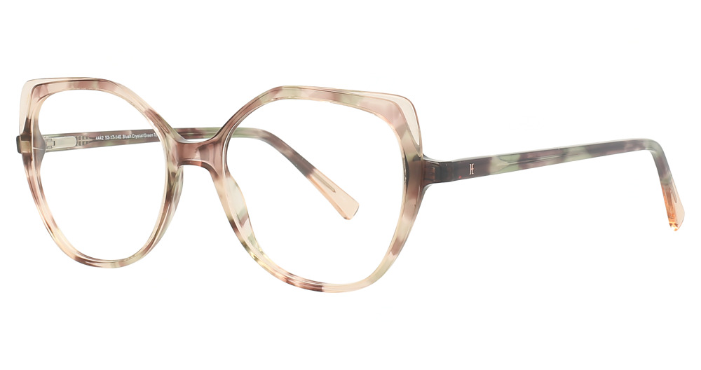 Blush Crystal/Green Tort