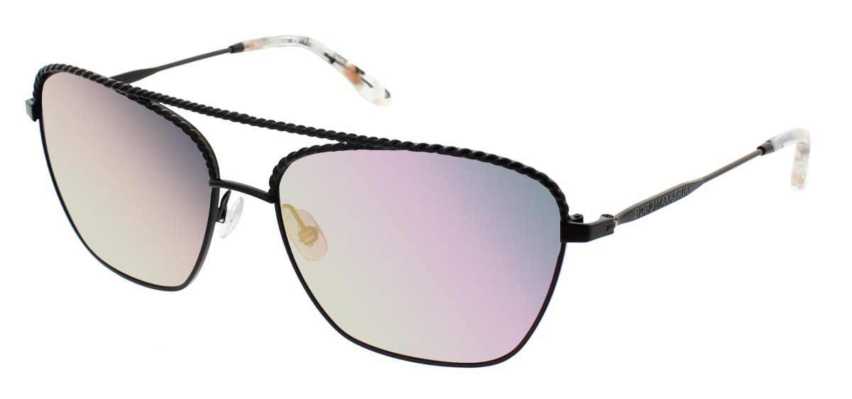 BLACK / Rose Gold Mirror