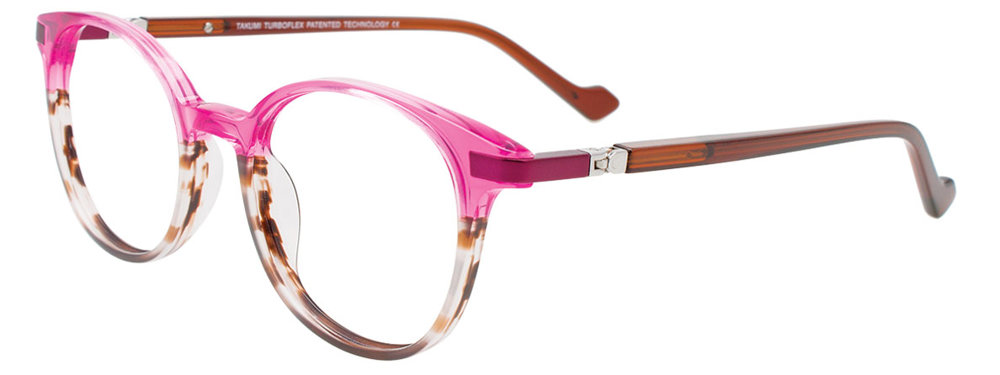 Crystal Pink / Striped Brown