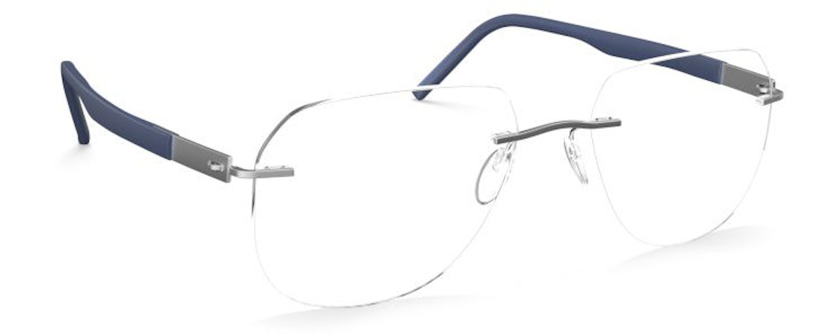 rhodium navy blue