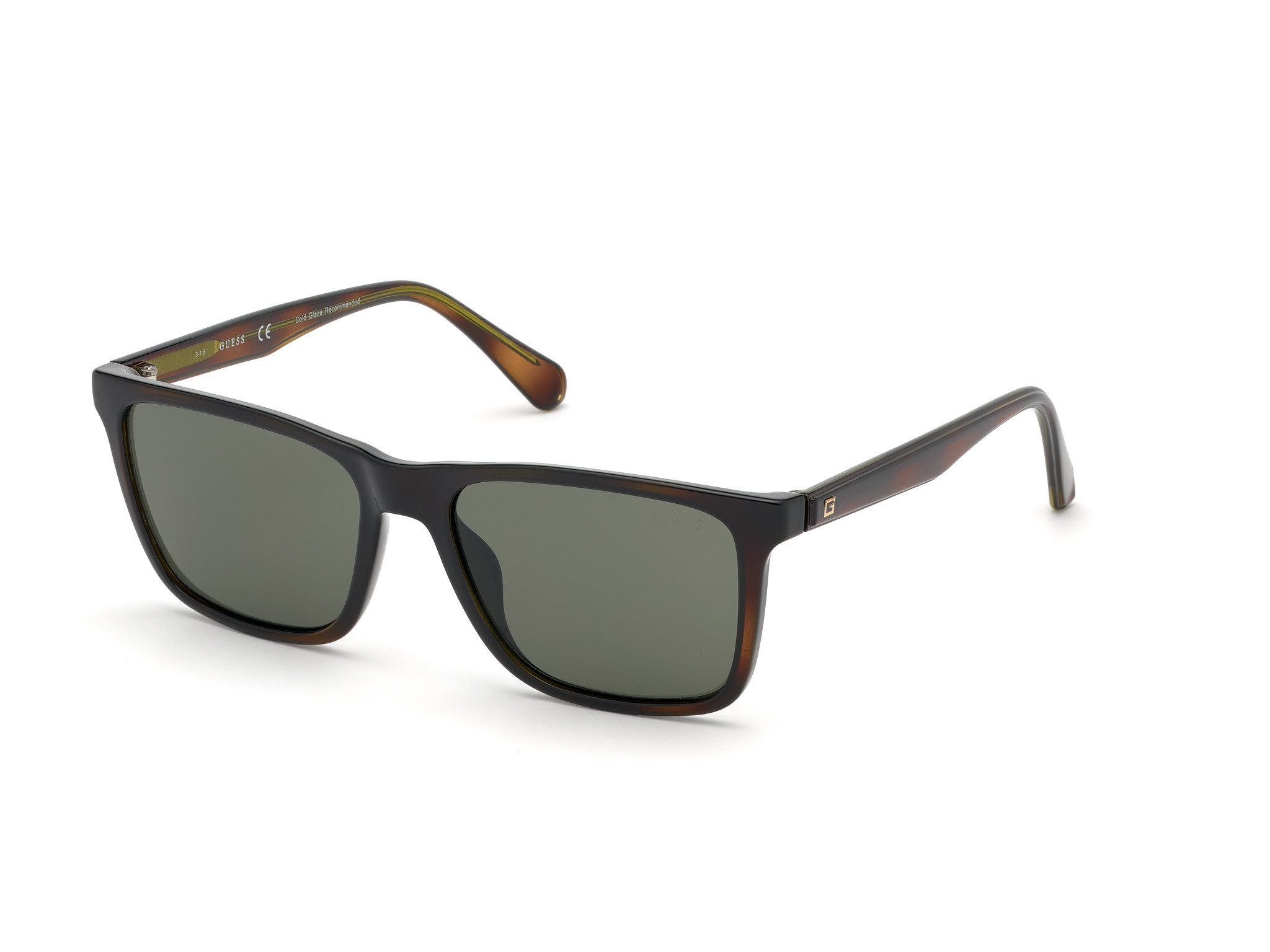 Dark Havana / Green Lenses