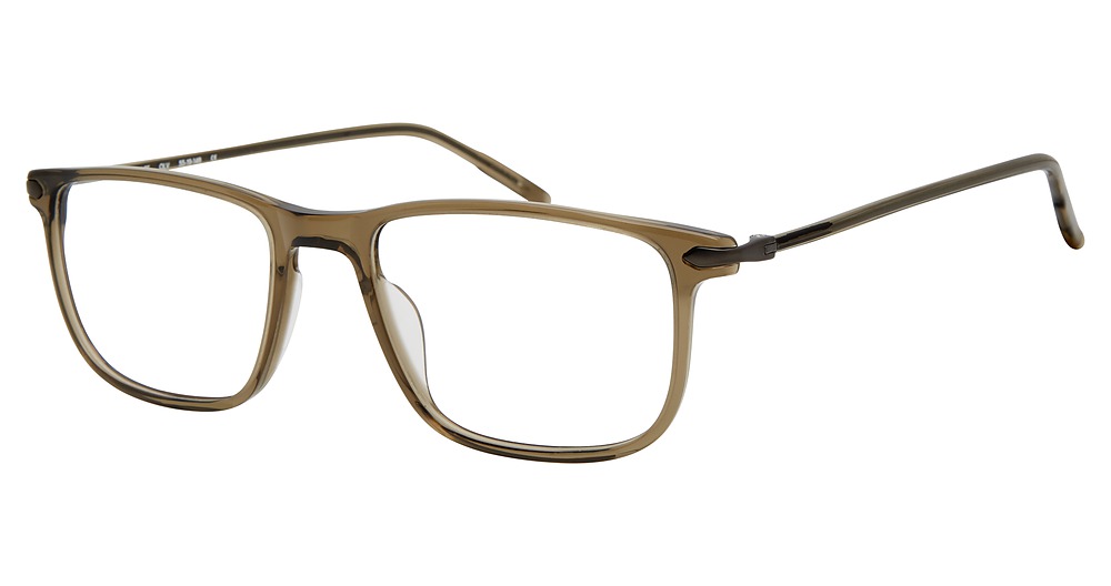 Modo LEE rectangle eyeglasses in Olive