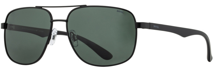 Black / Solid Green