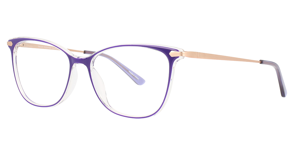 Violet & Crystal / Light Pink