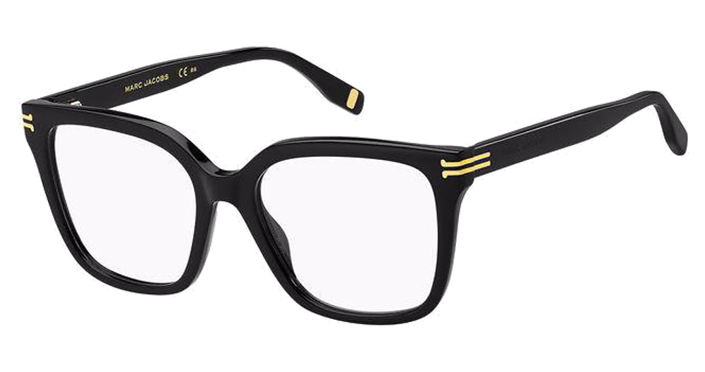 Marc Jacobs MJ 1038 rectangle eyeglasses in Black