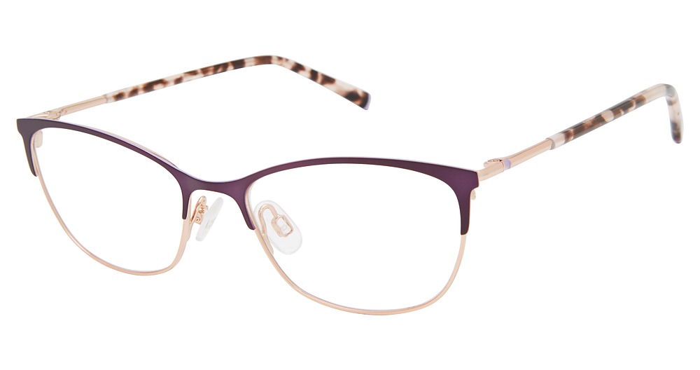 purple/rose gold