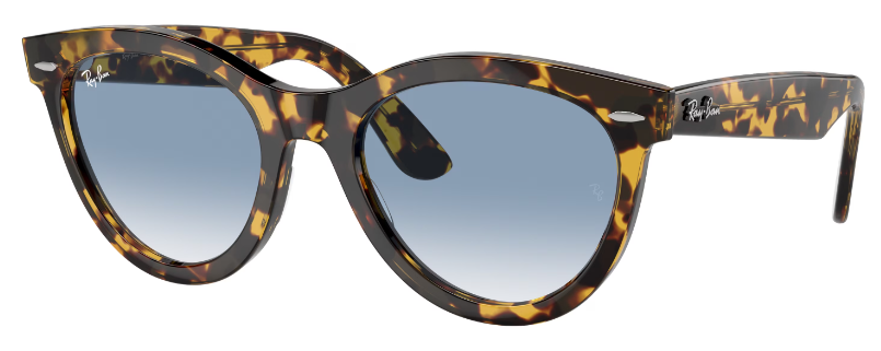 YELLOW HAVANA / CLEAR GRADIENT BLUE