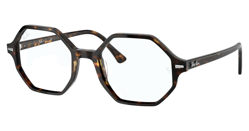 Ray-Ban RX5472 BRITT irregular eyeglasses in Havana