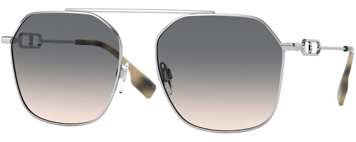 SILVER / LIGHT BROWN GRADIENT GREY
