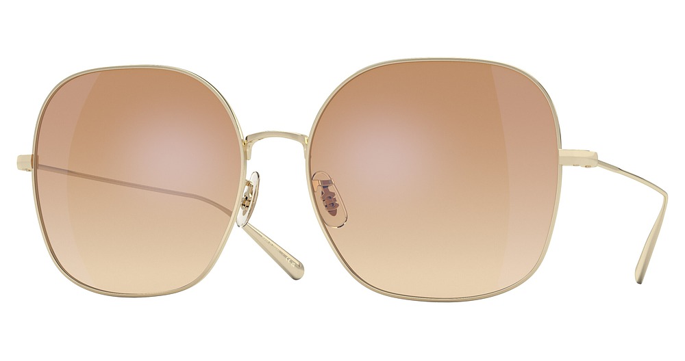 GOLD / CORAL GRADIENT MIRROR