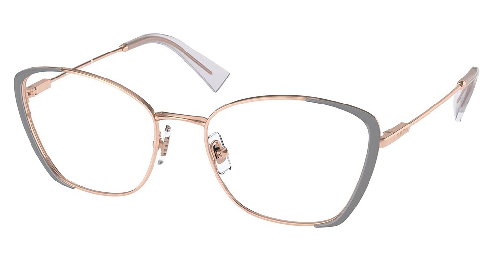 Miu Miu MU 51UV cateye eyeglasses in Light Blue