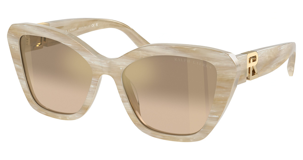 CREAM HORN / BROWN GRAD GREY MIRROR GOLD